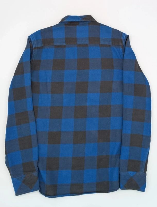 Dickies blue and black checkered shirt 2